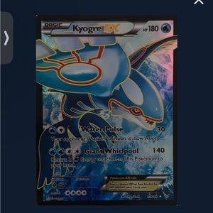 Kyogre Full Art Ex 148/160